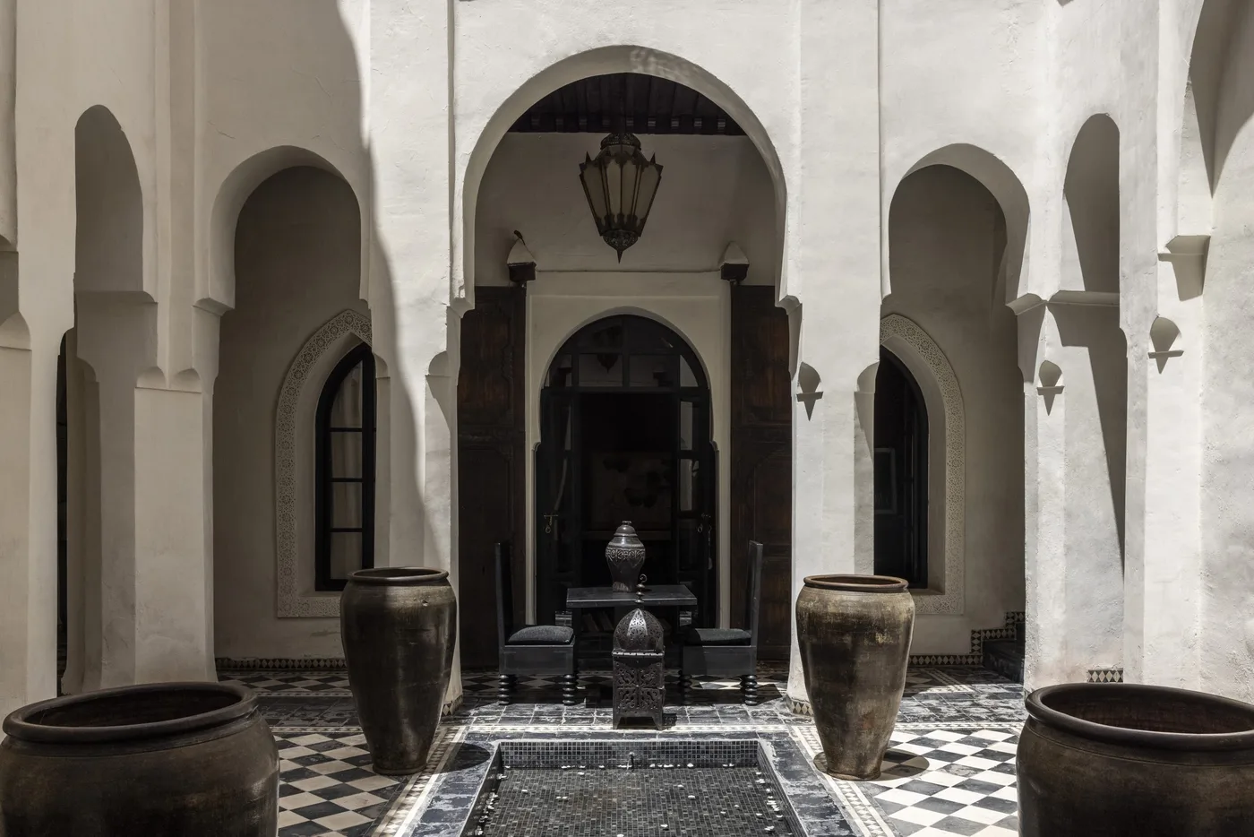 Riad Dar Darma à Marrakech — patio du riad